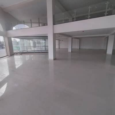 32 Marla Ground floor shop for rent phase 8.