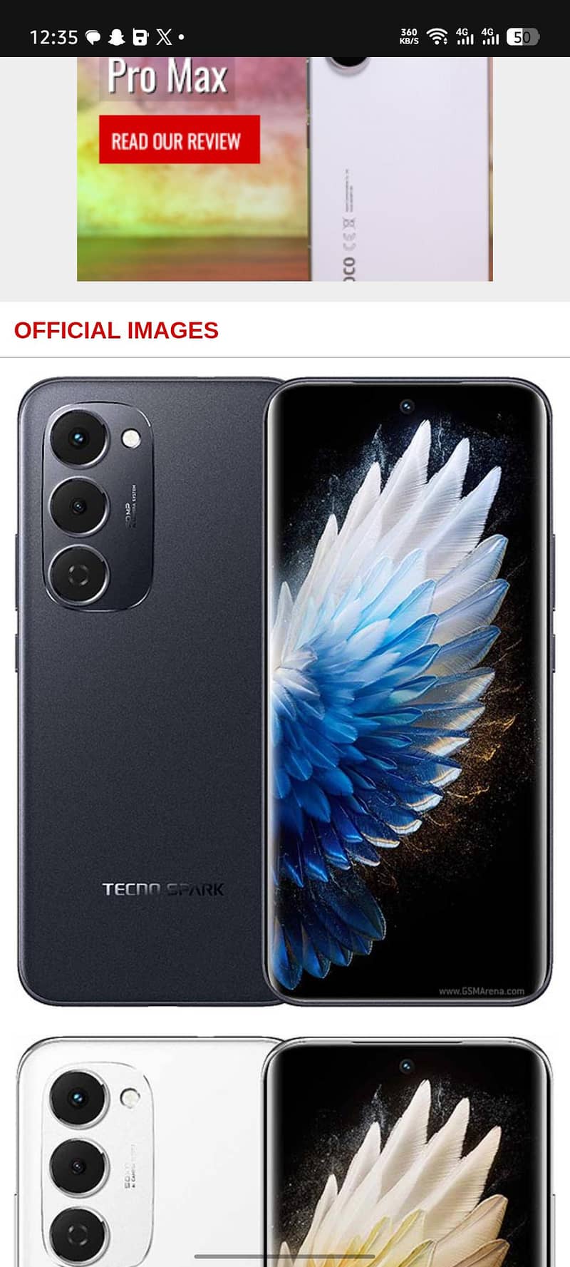 Tecno spark 40 pro+ 0