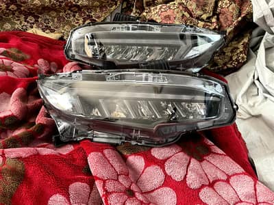 Honda Civic Headlights Audistyle RGB Head lights