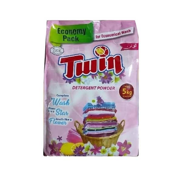 Sufi Twin Detergent Powder - 5kg Economy Pack