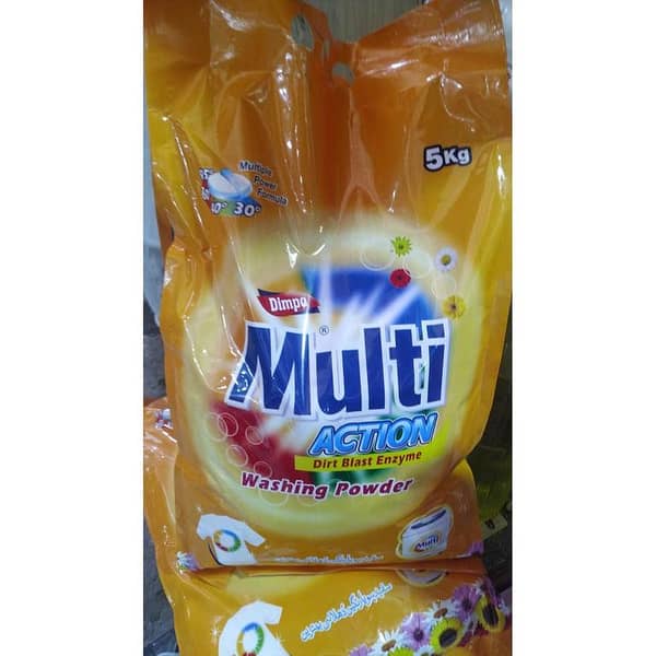 Multi Action Detergent Powder - 5kg Economy Pack
