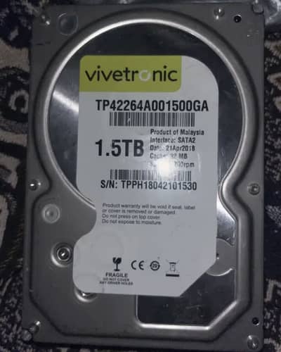 Hard drive 1.5tb