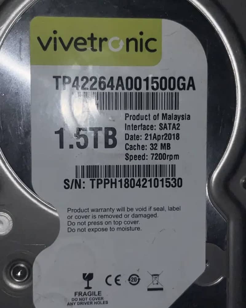 Hard drive 1.5tb 1