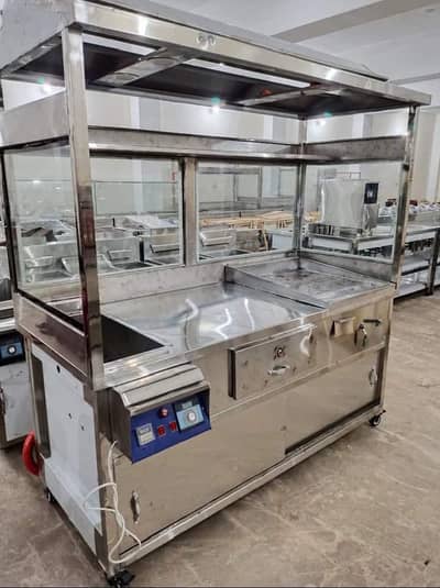 Counter,Burger Counter,Fries Counter,Food Display Counter
