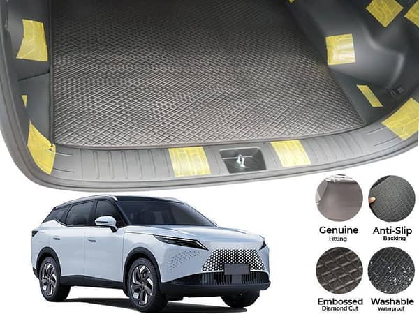 Omoda C7 China Rexine Custom-Size Trunk Mat - Model 2026