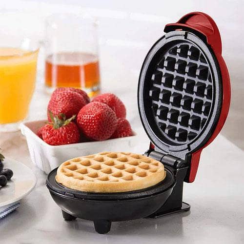 100% High Quality Electric Waffle Maker Stainless Steel Non-Stick in pakistan