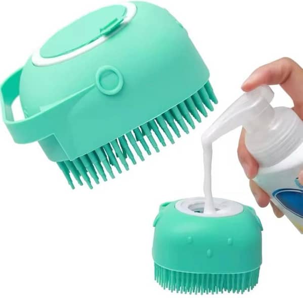 Silicone Bath Brush With Box