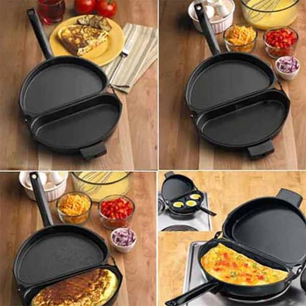 New Imported Folding Omelette Frying Pan Non-stick in pakistan