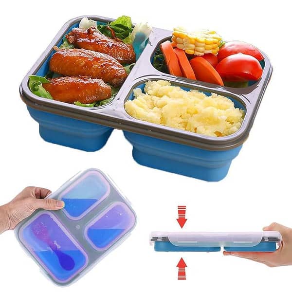 Collapsible Silicone Lunch Box