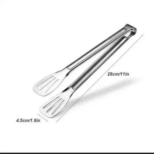 New Imported Large Stainless Steel Food Serving Tong in pakistan