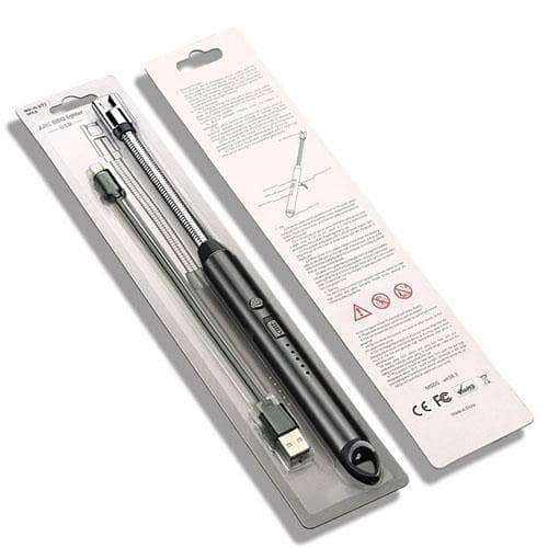 New Imported Electric Arc Lighter Rechargeable Stove Lighters Long Neck LED Battery Indicatorin pakistan