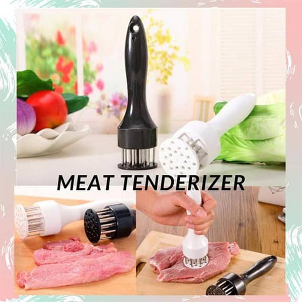 100% High Quality Stainless Steel Meat Tenderizer BBQ,Marinade Tool Profession Kitchen Gadgets Meat Tenderizers in pakistan