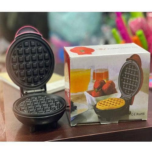 Waffle Maker Stainless Steel Non-Stick Electric in pakistan