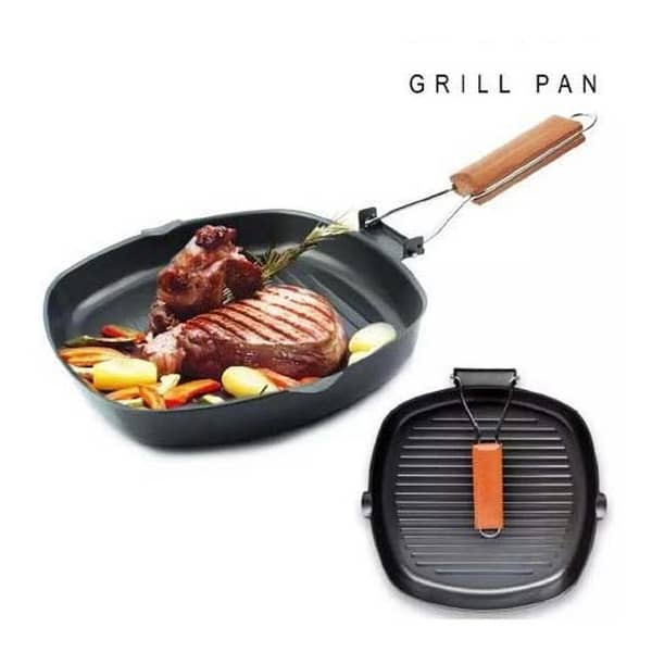 Non-Stick Square Grill Pan 24 x 28cm in pakistan