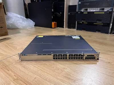 Cisco WS-C3750X-24T-L 24 Port Gigabit Managed Switch