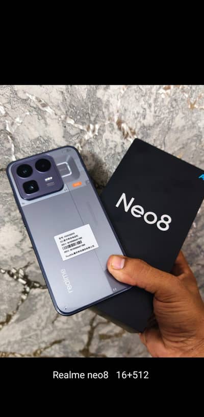 Realme 8 neo 16+512