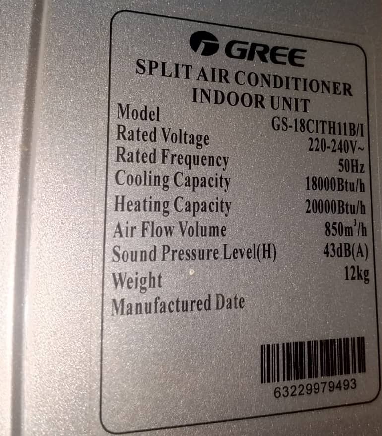 Gree ( Inverter Split AC ) 7