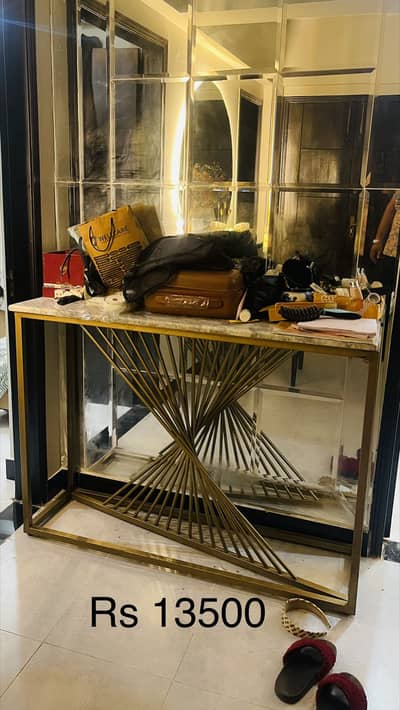 Chinot Chairs + iron console