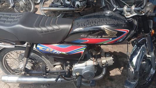 Honda CD70 model 2017 sticker 2018