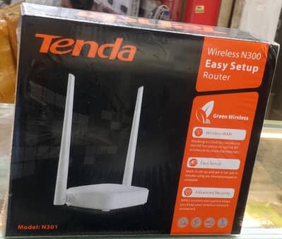 Tenda N300 Wireless Router, Easy Setup