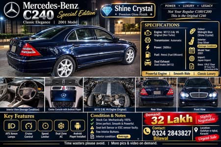 Mercedes benz C240 2600cc