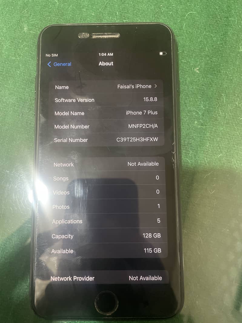 iPhone 7plus 128gb 3