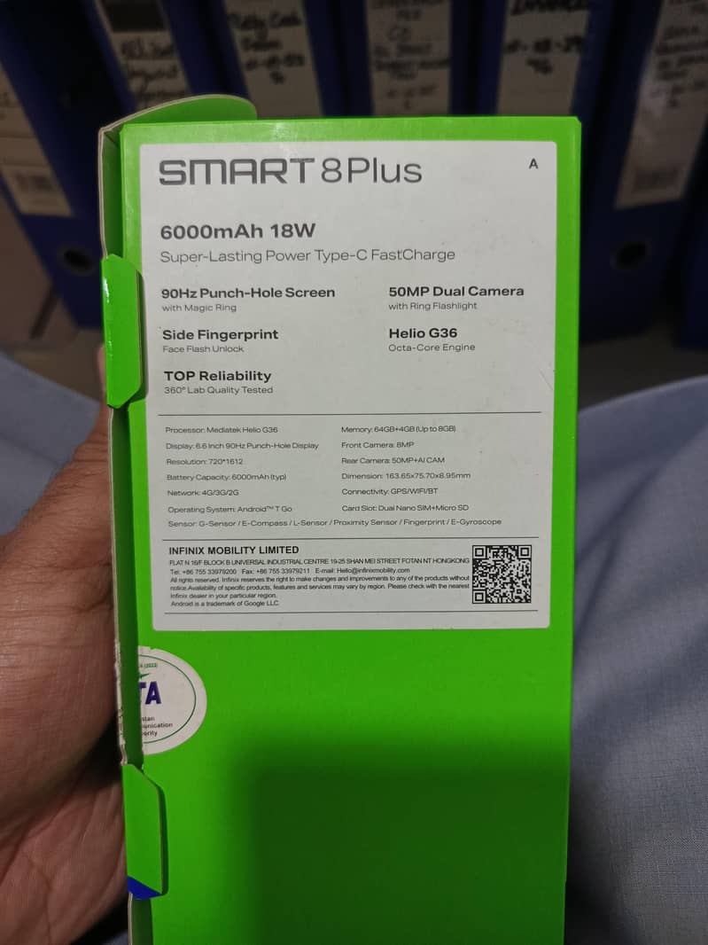 Infinix Smart 8 Plus 8