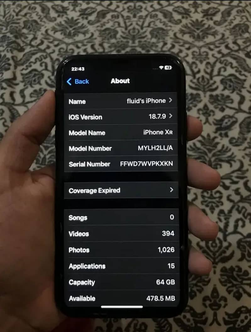 Apple iPhone XR 5