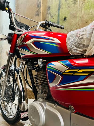 Honda cg 125 2022 model full zero mater ha
