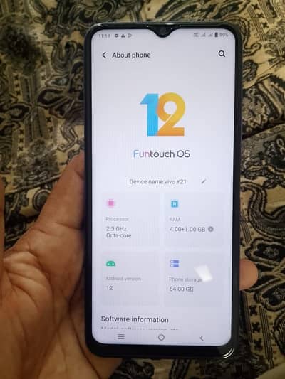vivo v21 4/64 PTA prof 10/9 batry 100% ok only set no boxx charger