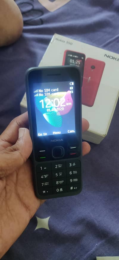 Nokia 150 duall sim all ok  box with charger