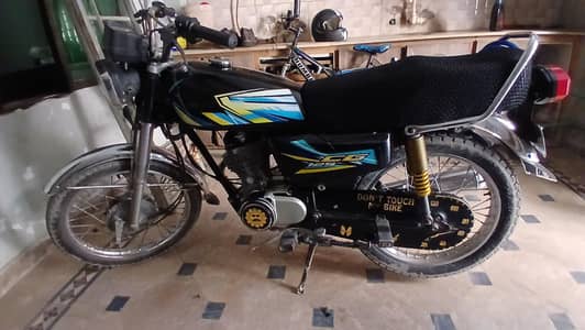 Honda 125 used but engine not opened