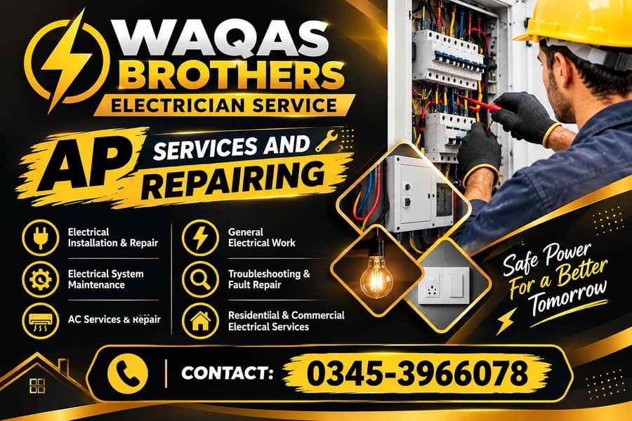 Home Electricaian services. . . 0