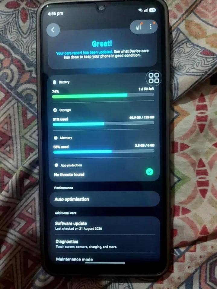 Samsung Mobile A07 BOX Missing 2