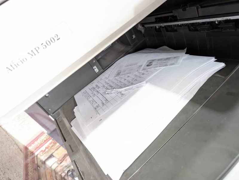 ricoh 5002 copier & printer 10