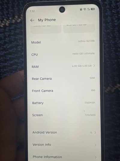 Infinix hot60i