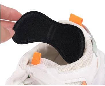 1 Pair Unisex Soft Sponge Heel Pads - Anti-Slip Shoes Insoles & Foot Pain Relief Heel Cushion Insert for High Heels, Shoes & Sneakers