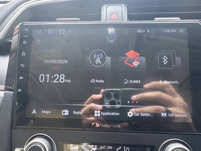 Nakamichi android panel wireless apple car and android auto