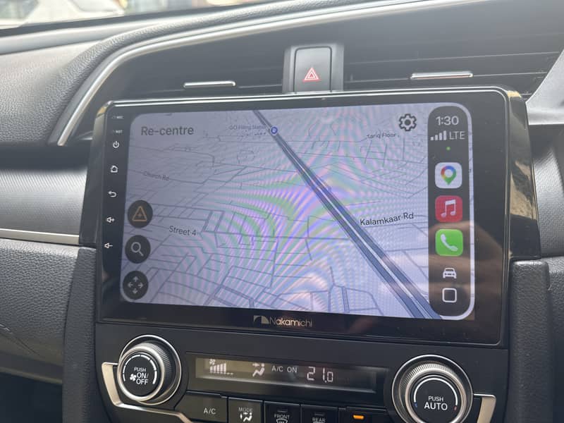 Nakamichi android panel wireless apple car and android auto 4