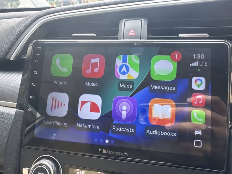 Nakamichi android panel wireless apple car and android auto 5