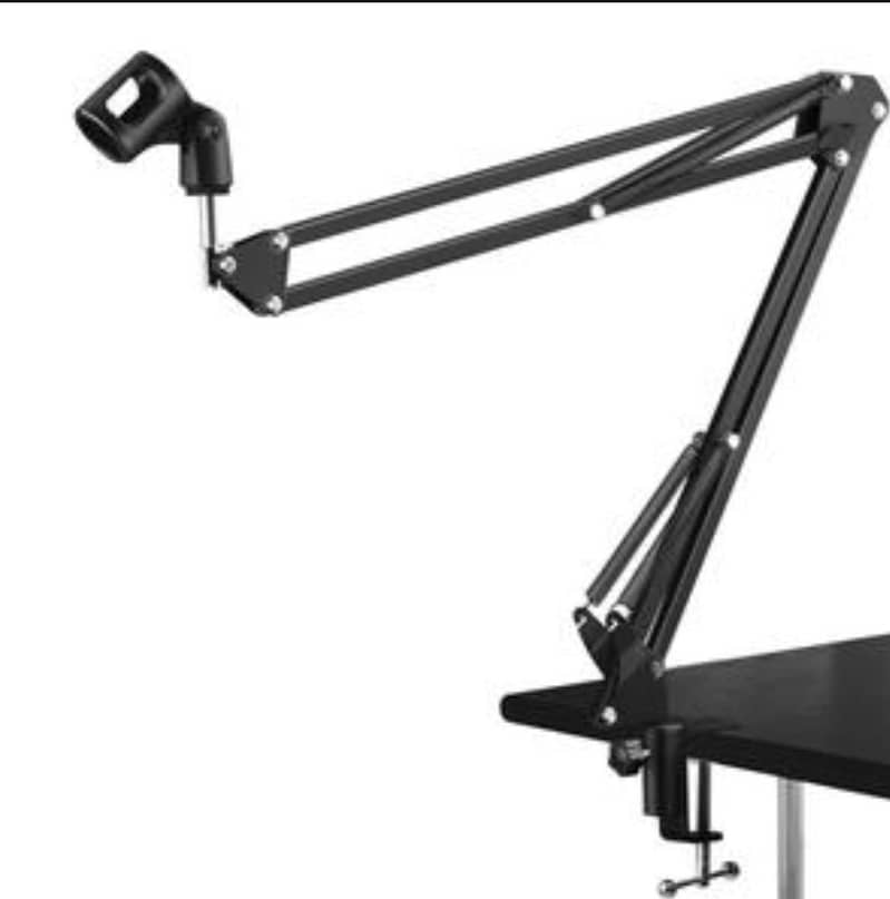 podcast microphone stand table 0
