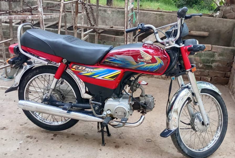 Honda cd 70 2021 model 3