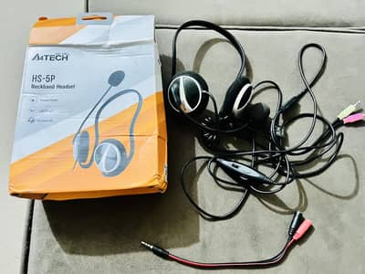 HS-5P A4 Tech Neckband Headset