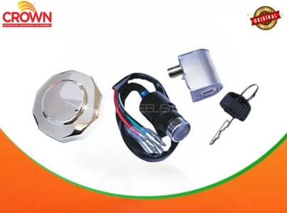 CD 70 Bike Switch Lock Fuel lock Dhakan Side lock 2 keys Multan Urgent