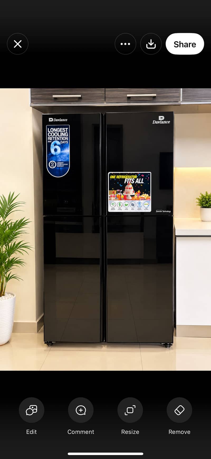 Dawlance fridge 0