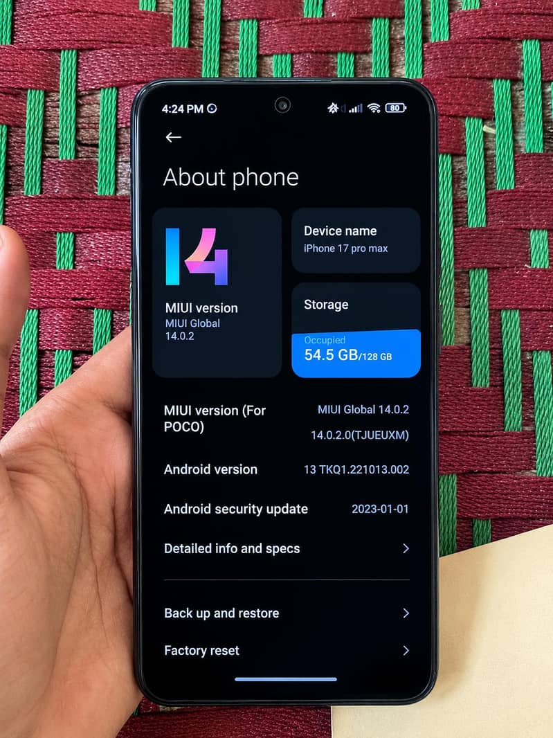 Xiaomi Poco X3 Pro 1