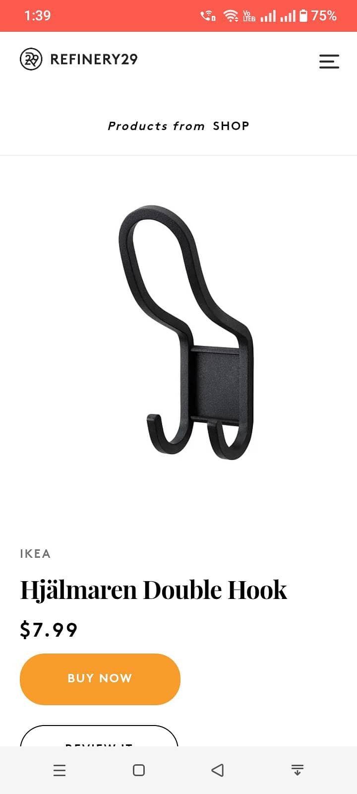 IKEA double hook 1