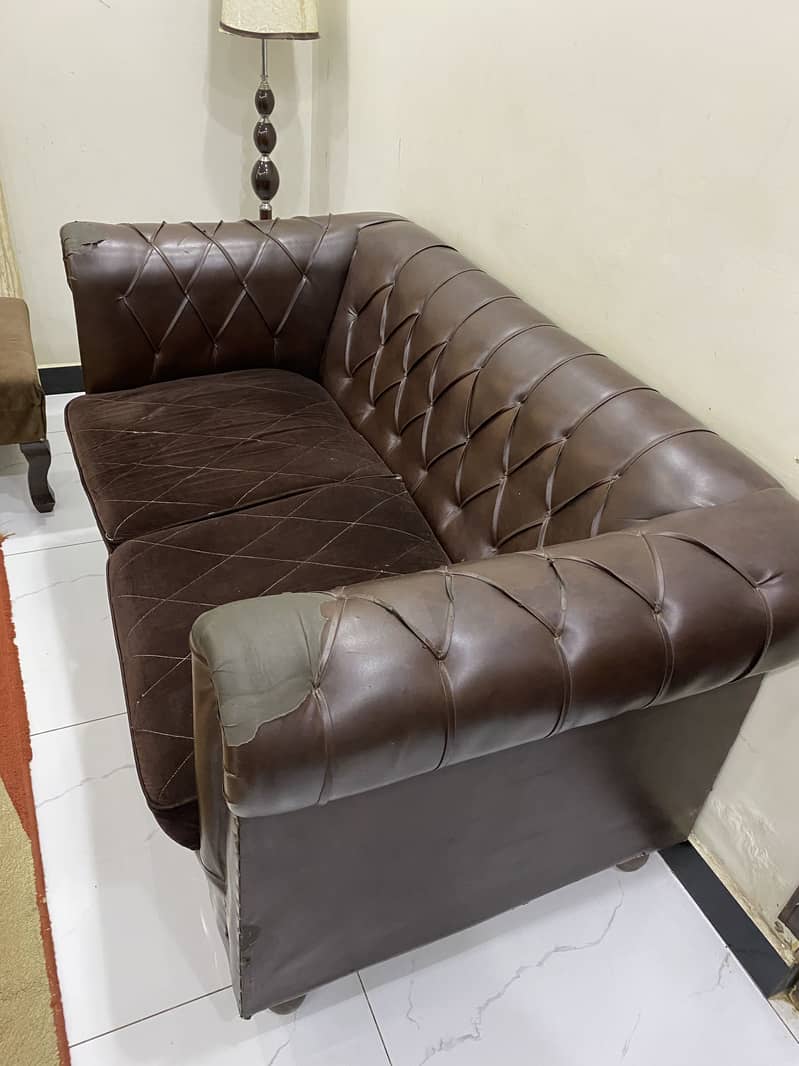 leather 2 seater 1