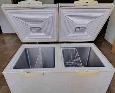 Waves [Double Door Deep Freezer]