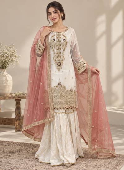 3-Peice Gharara set